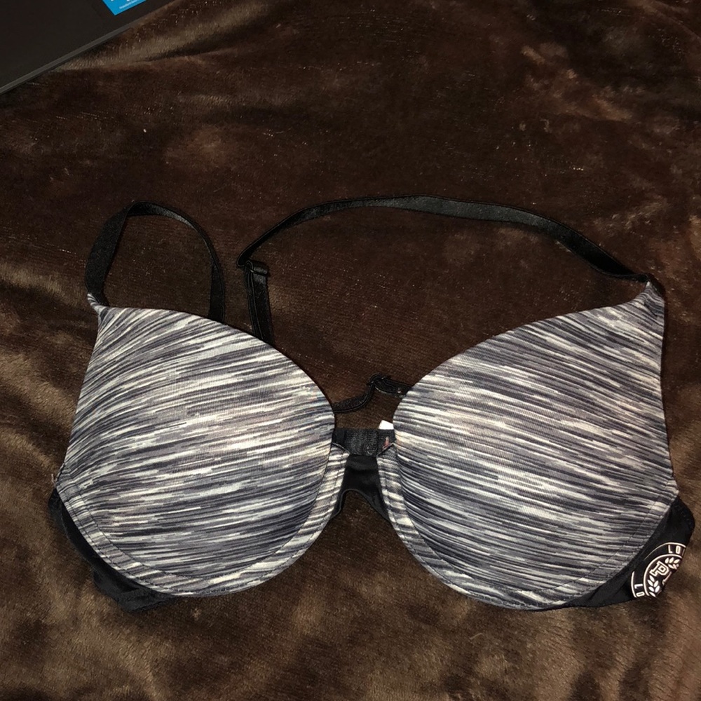 Pink bra